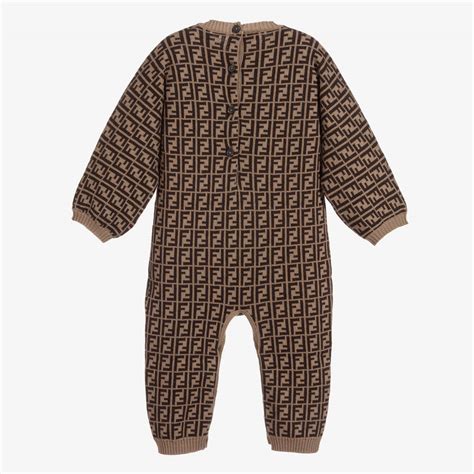 fendi baby romper|saks Fendi baby girl.